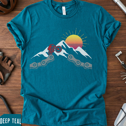 Epic Mountain Bike Jump T-Shirt | Conquer The Mountain Tee