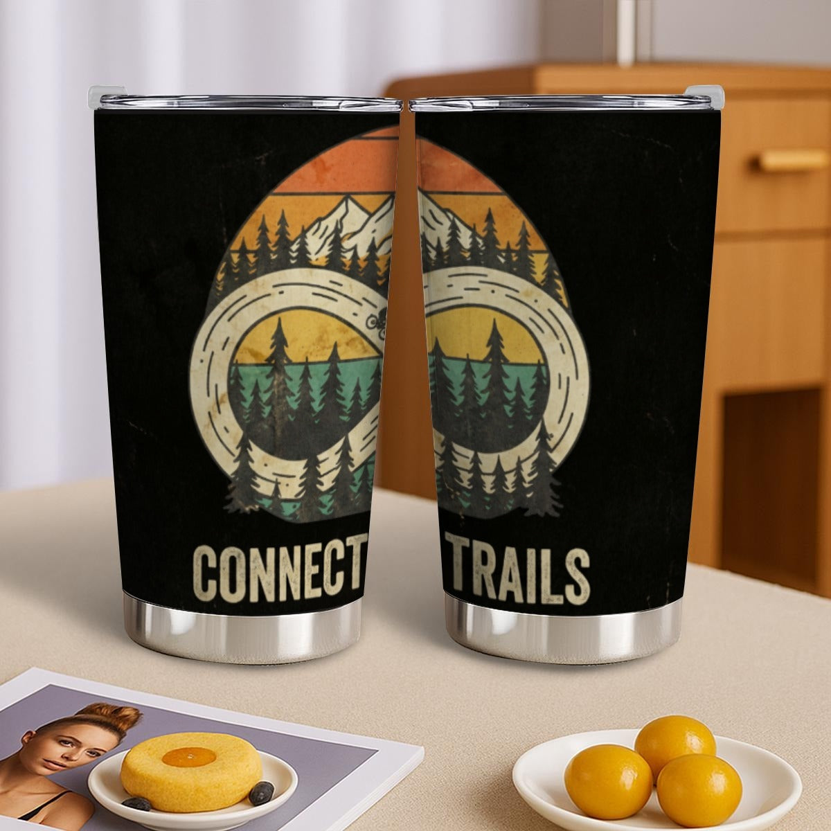 Mountain Therapy Tapered Tumbler