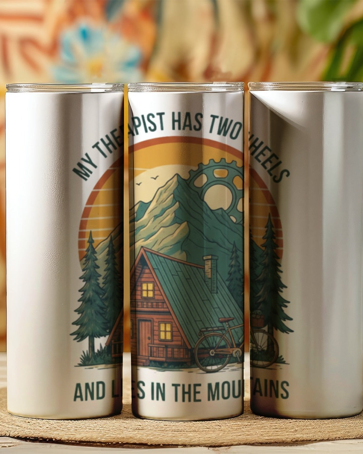 Ride Therapy Skinny Tumbler