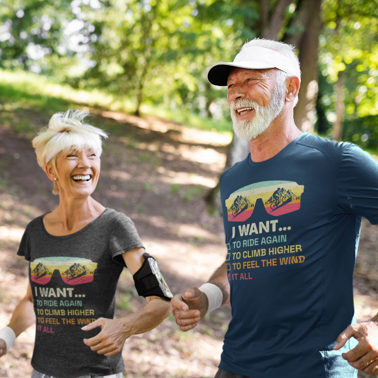 Funny Cycling Wishlist T-Shirt | "I Want It All" Biker Tee