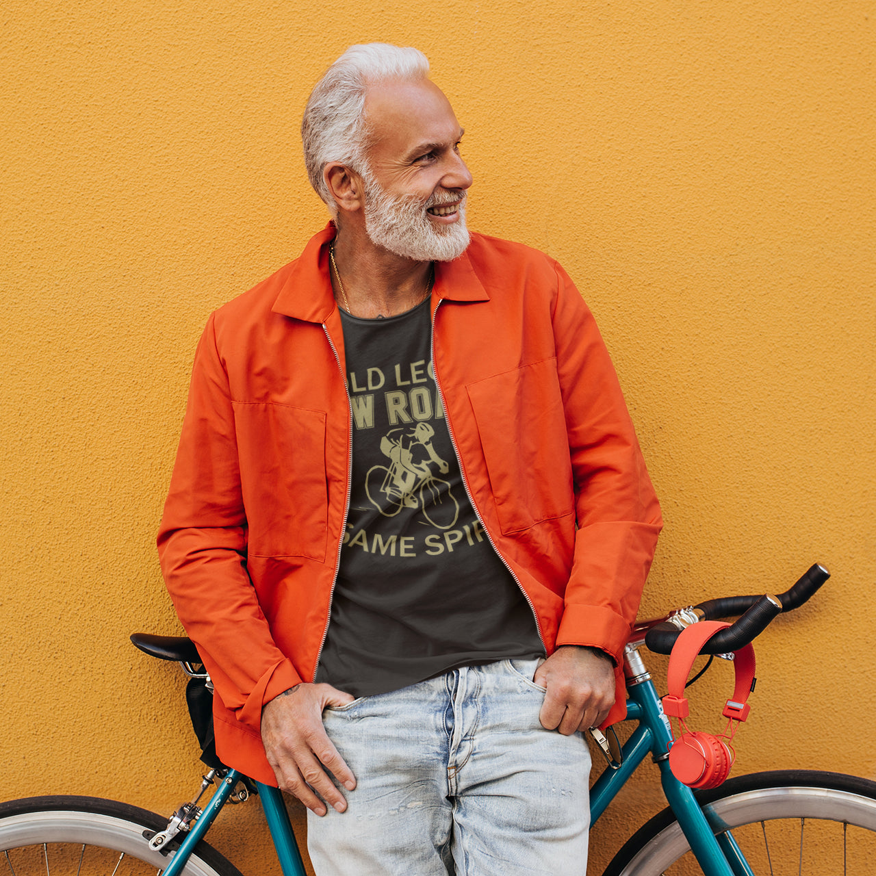 Old Man Strength T-Shirt | Funny Veteran Cyclist Gift