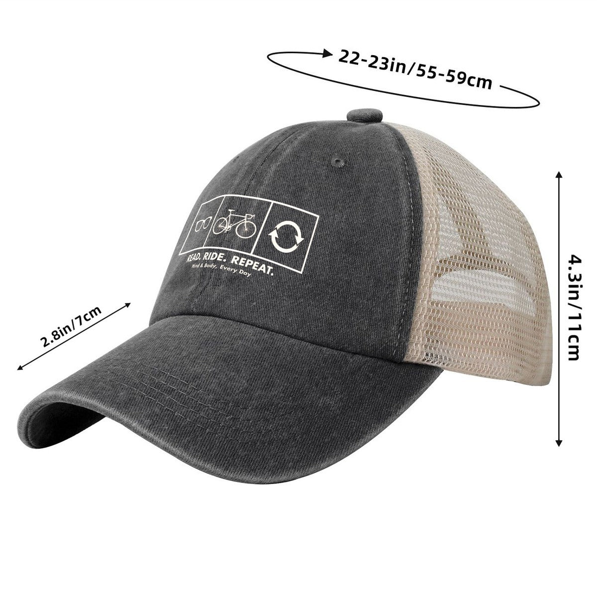 Ride Repeat Trucker Cap