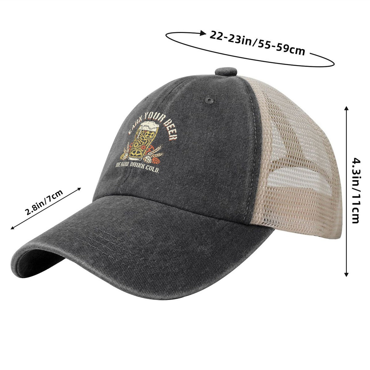 Earn Beer Trucker Cap