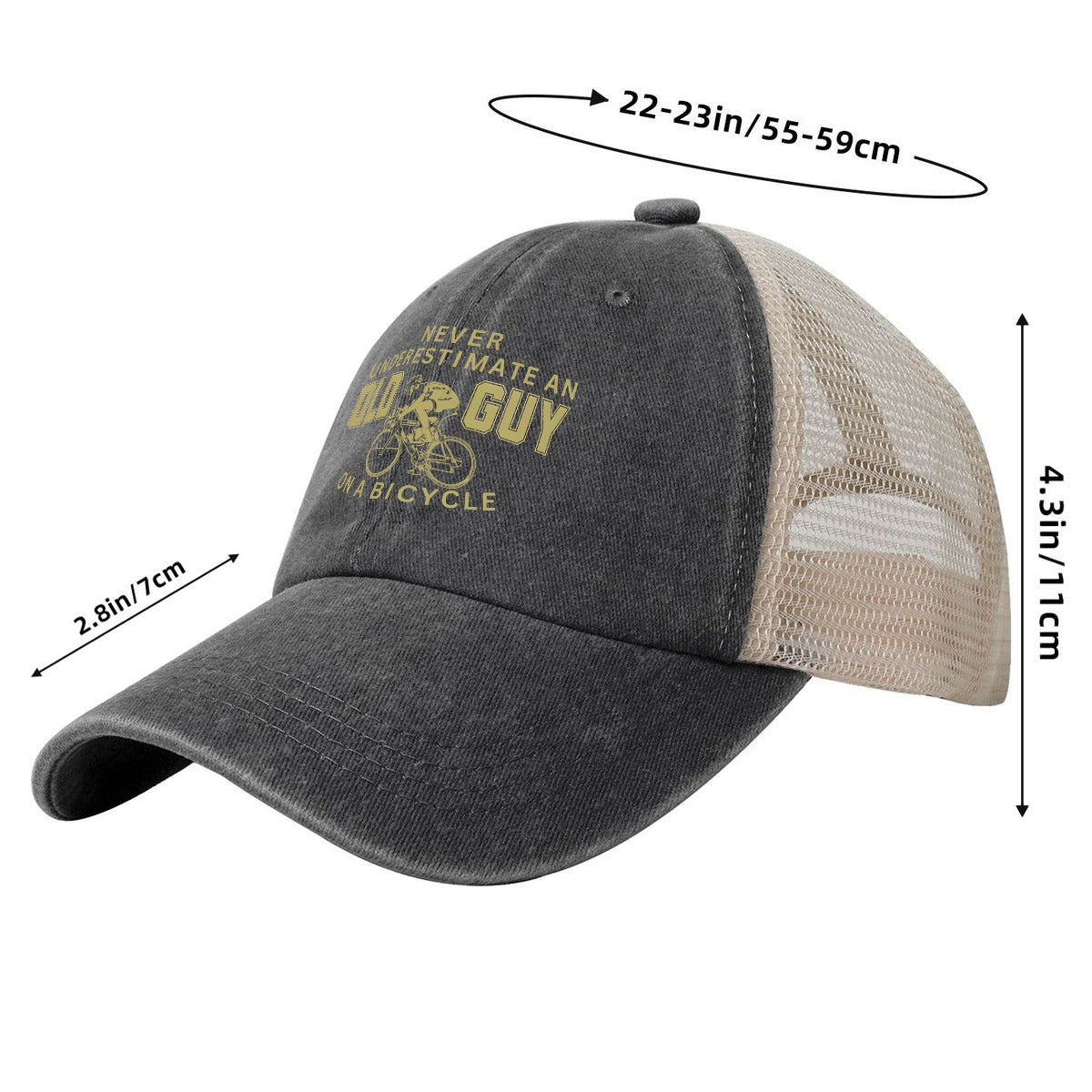Old Guy Trucker Cap