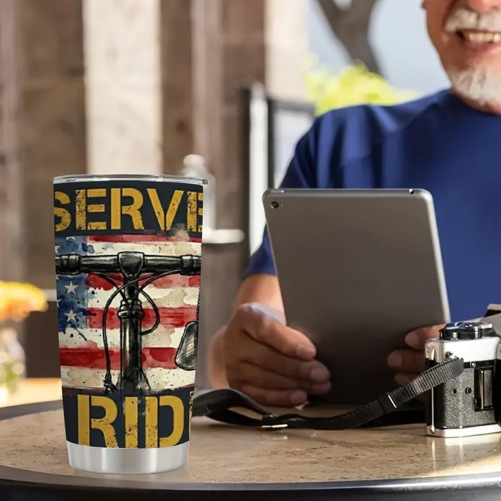 I Served Tapered Tumbler