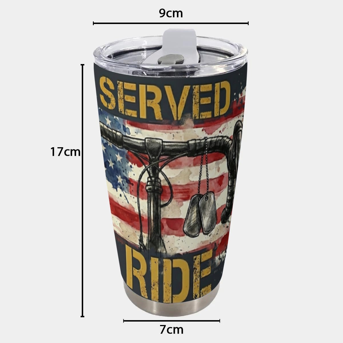 I Served Tapered Tumbler