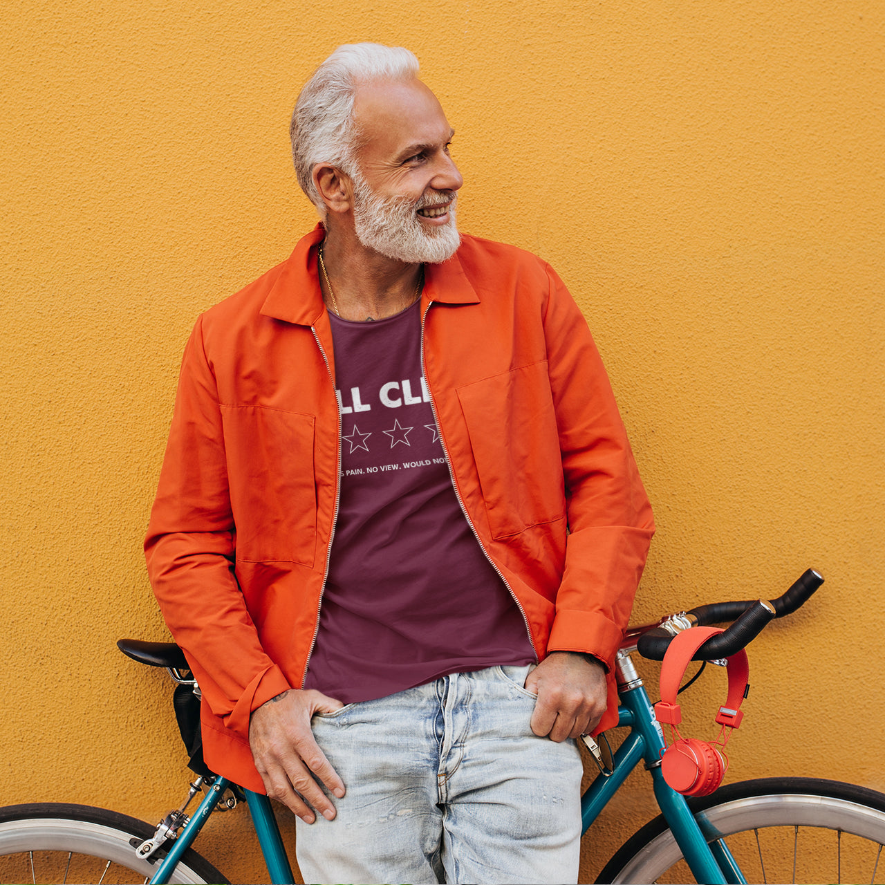 Funny Hill Climb T-Shirt | Sarcastic Cycling Review Tee