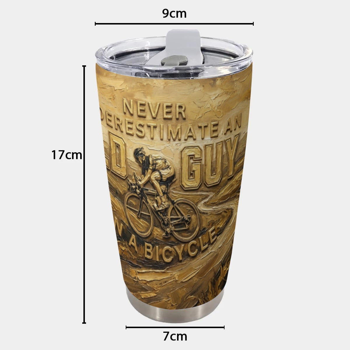 Old Guy Tapered Tumbler