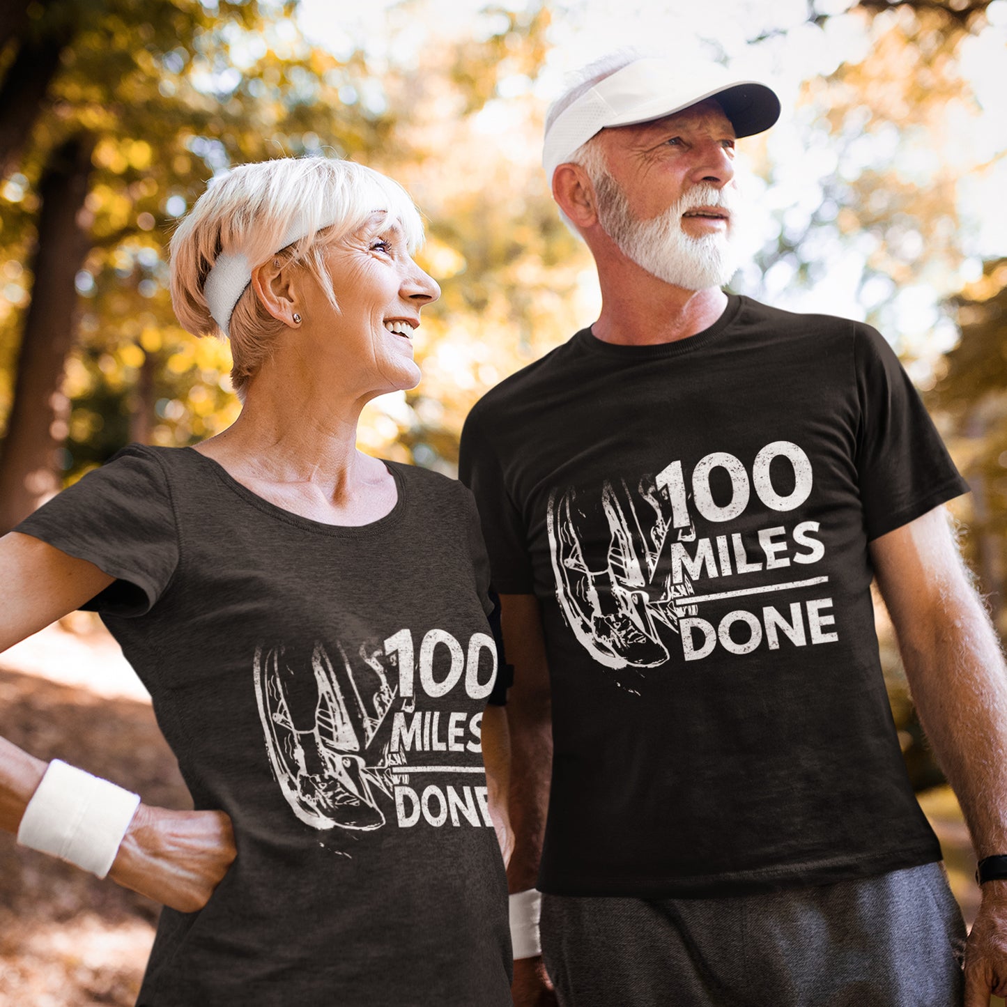 "100 Miles Done" T-Shirt | Century Ride Finisher Gift