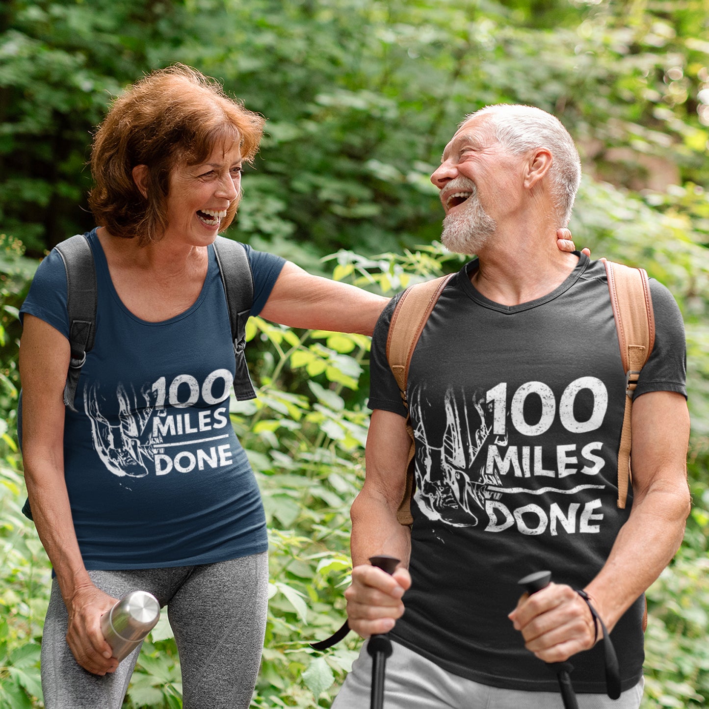 "100 Miles Done" T-Shirt | Century Ride Finisher Gift