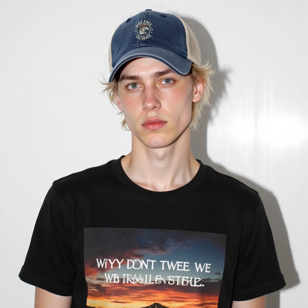 Ride Free Trucker Cap