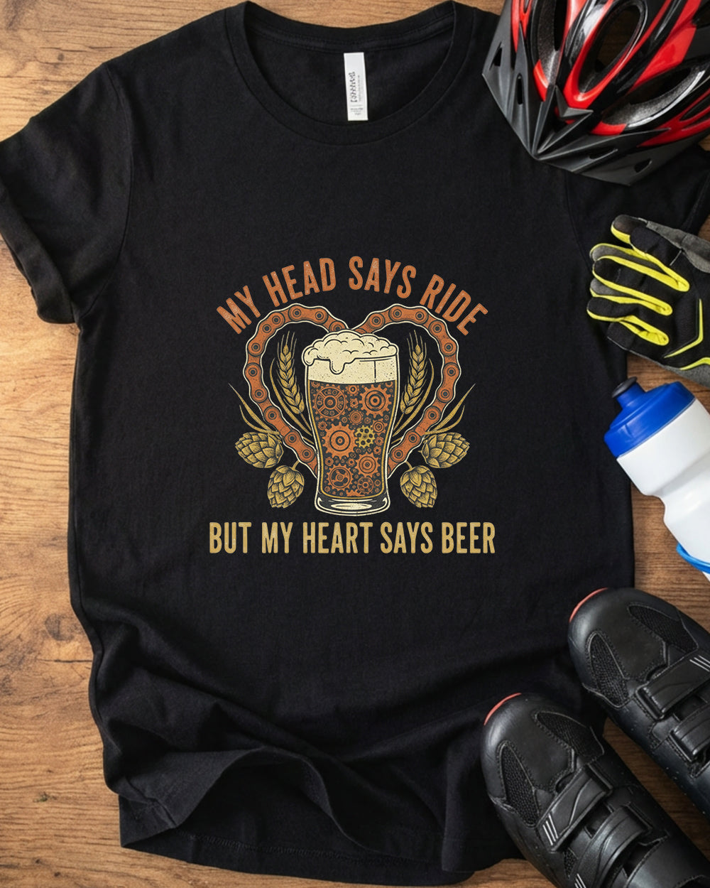 Heart Says Beer T-Shirt