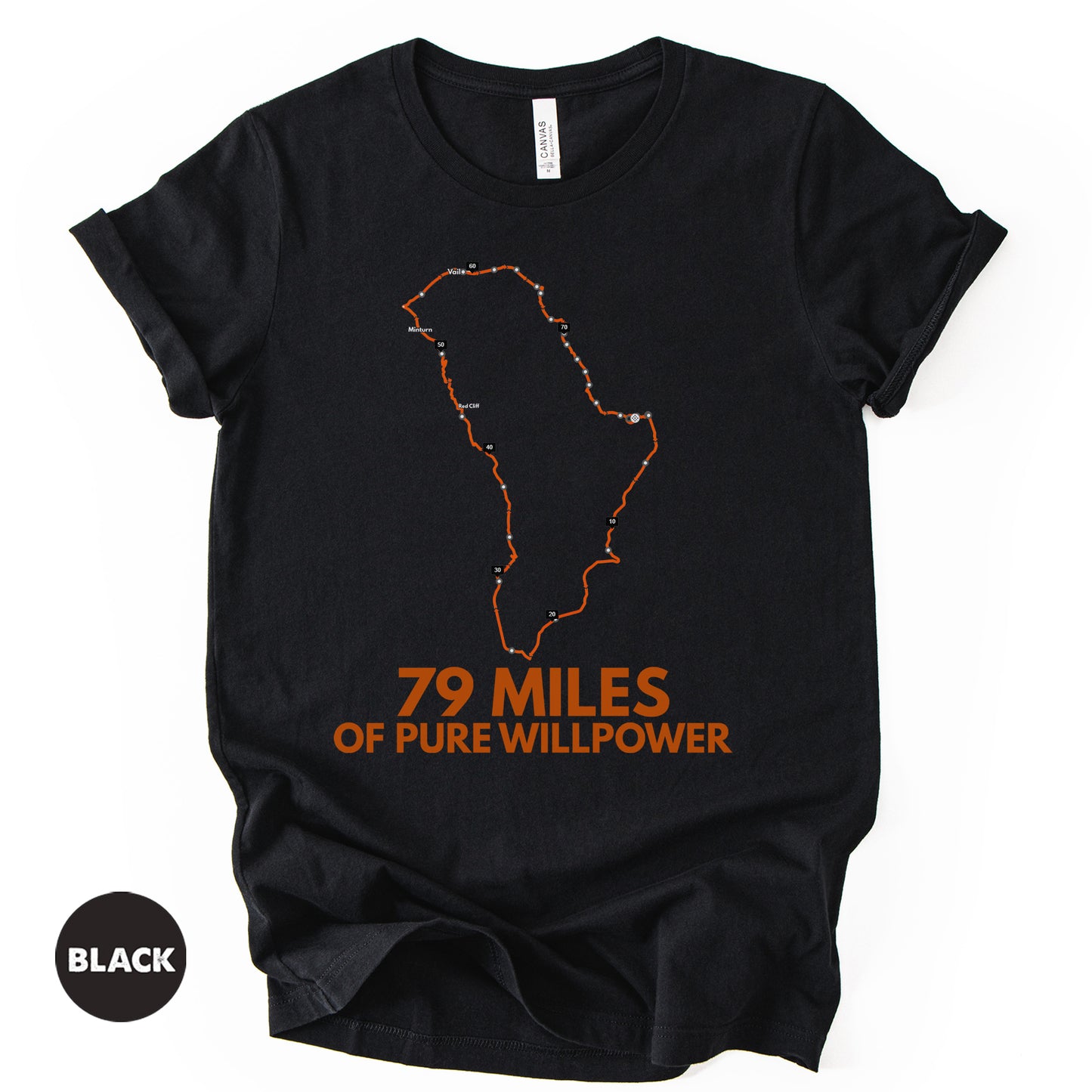 Colorado Copper Triangle Cycling T-Shirt – 79 Miles of Pure Willpower