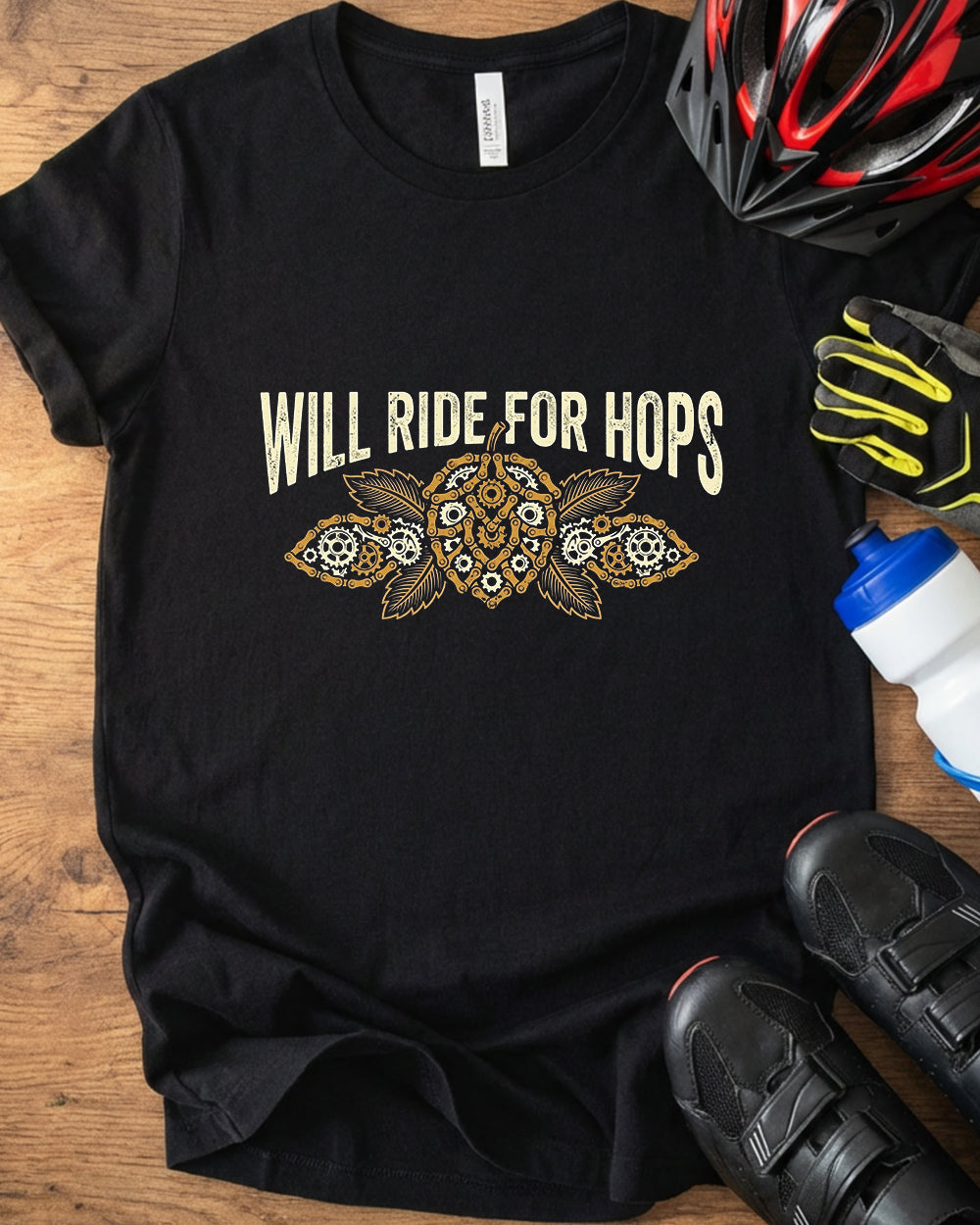 Will Ride For Hops T-Shirt