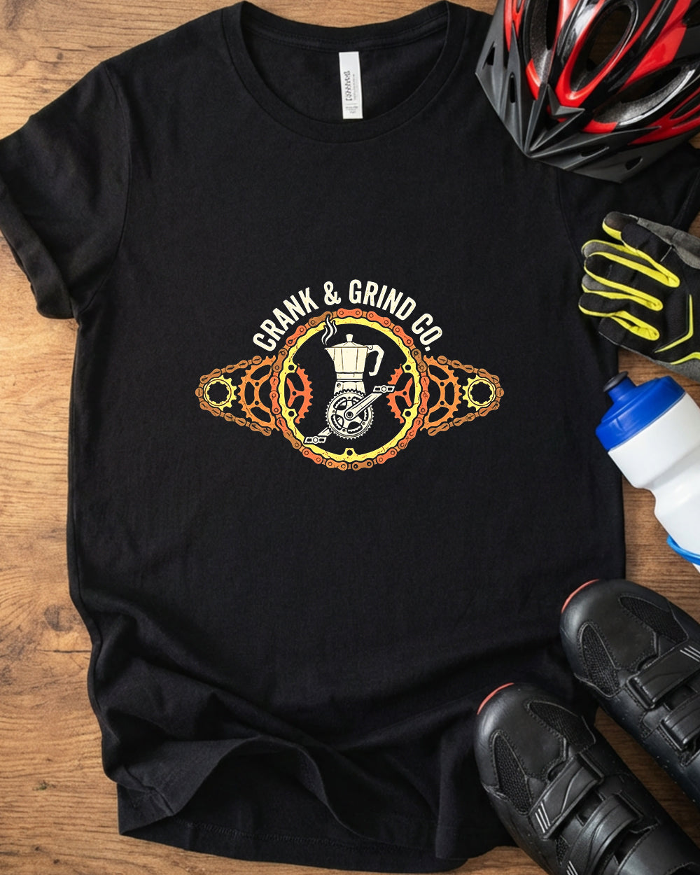 "Crank & Grind Co"T-Shirt