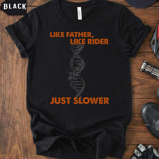Father and Son Cycling T-Shirt – Like Father, Like Rider