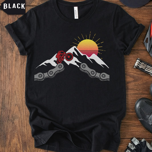 Epic Mountain Bike Jump T-Shirt | Conquer The Mountain Tee