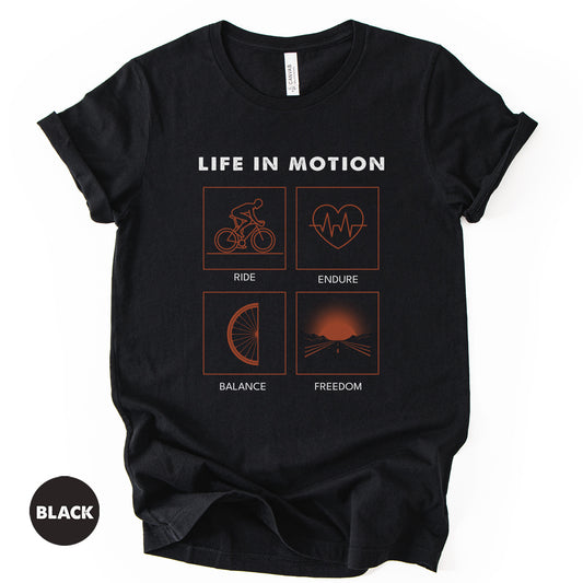 Ride Endure Balance Freedom Shirt | Inspirational Cyclist Gift