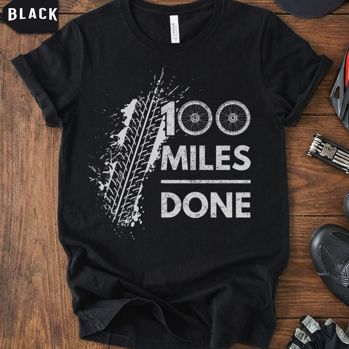 MTB Century Finisher Shirt | 100 Mile Mountain Bike Ride Tee