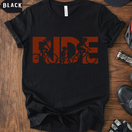 Bike Ride Family Tee – Perfect Gift for Dad, Mom & Kids Who Love Cycling