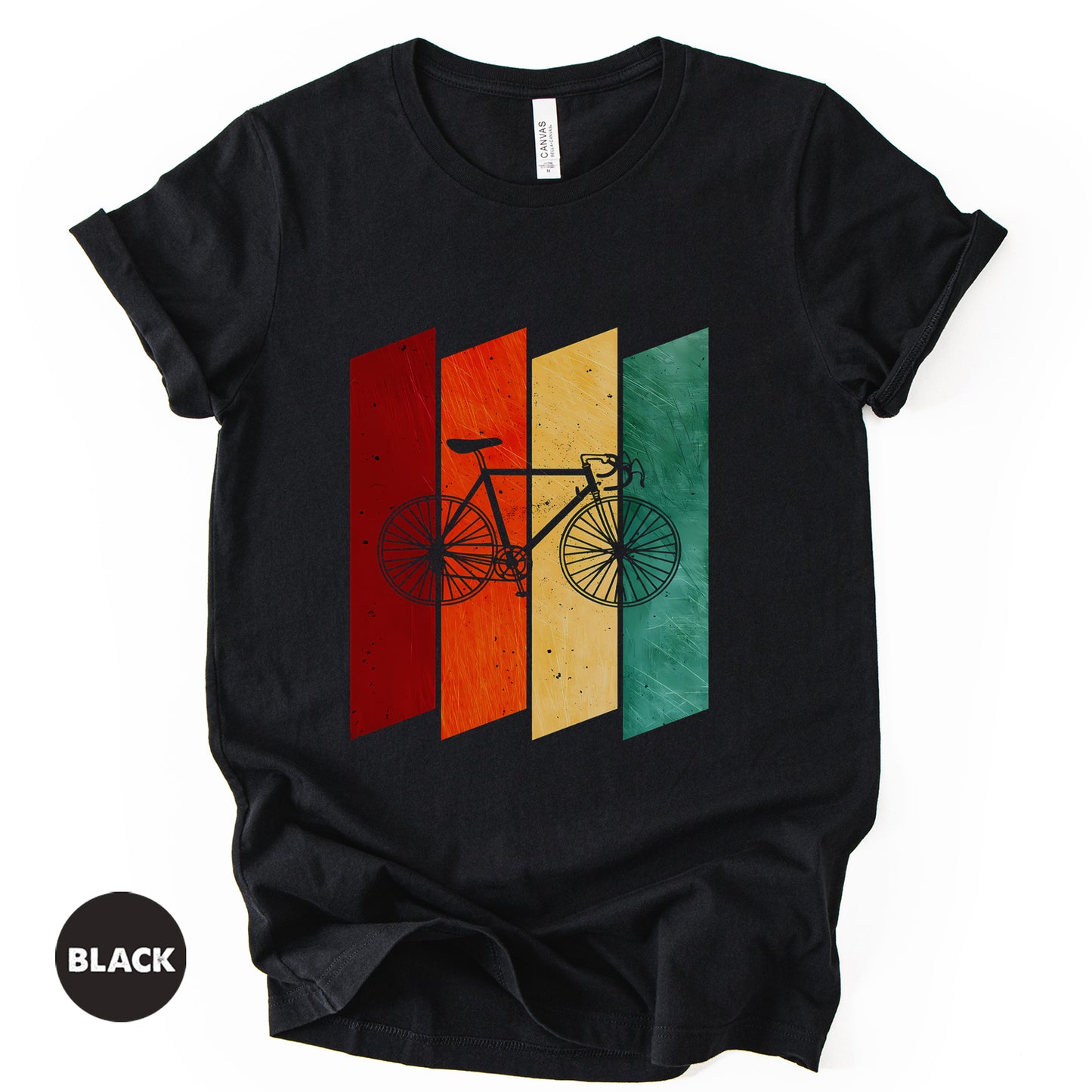 Retro Cycling T-Shirt – Every Ride Has Its Color