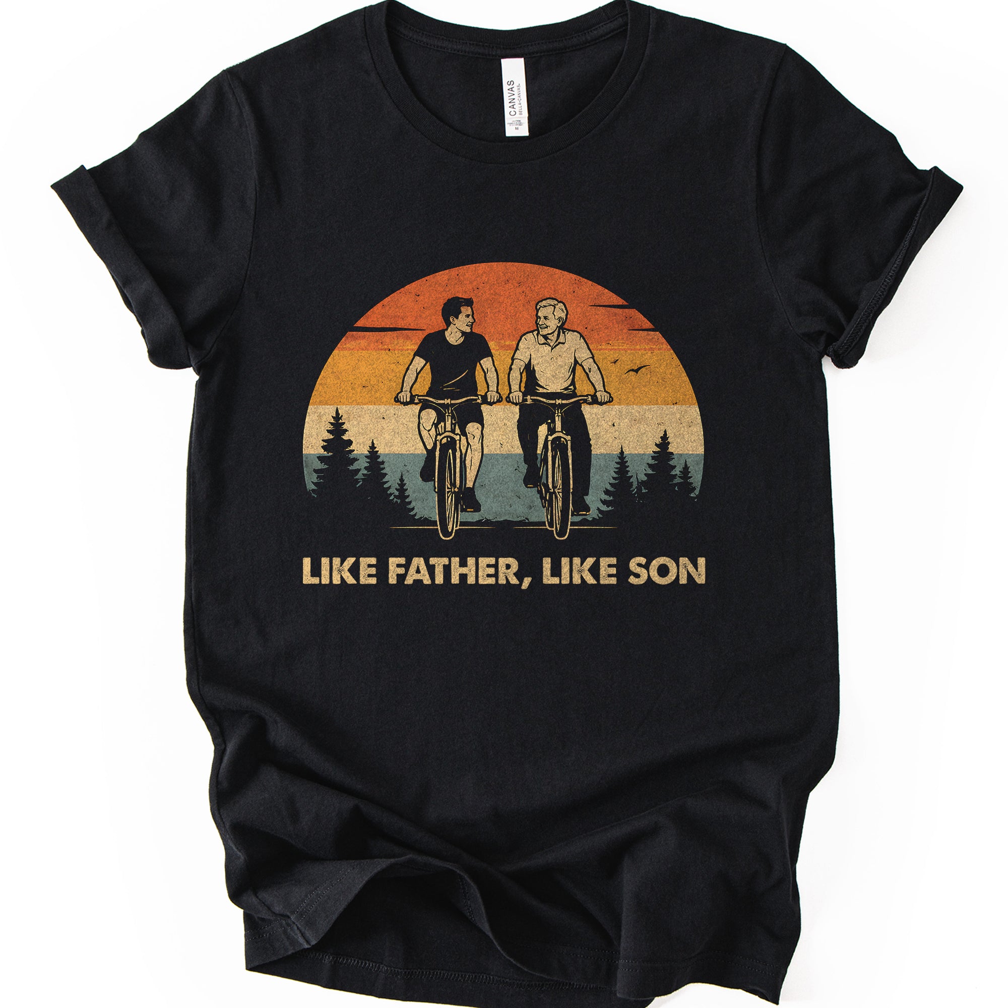 The "Like Father, Like Son" Cyclist Tee