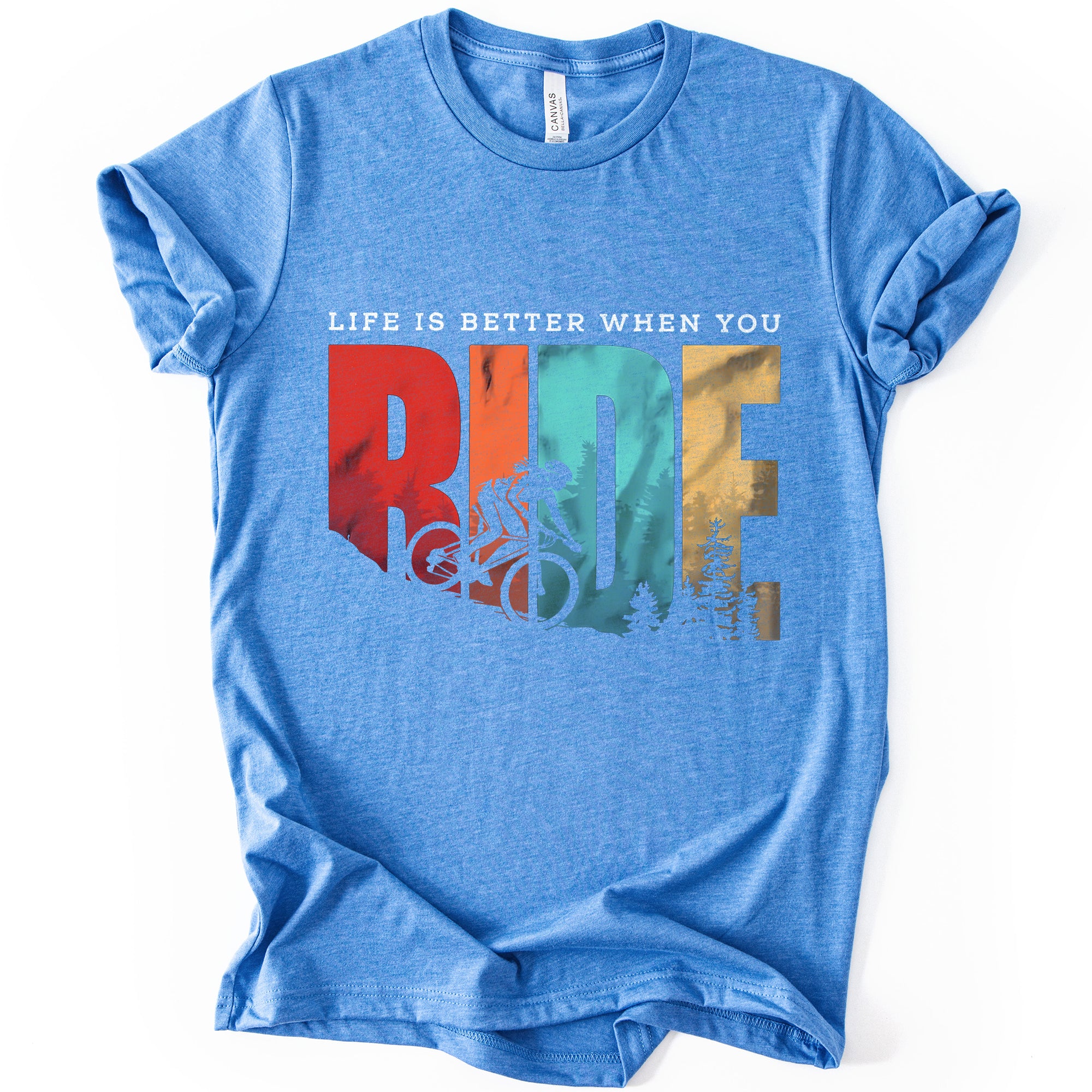 The "Life Is Better" Cyclist Tee