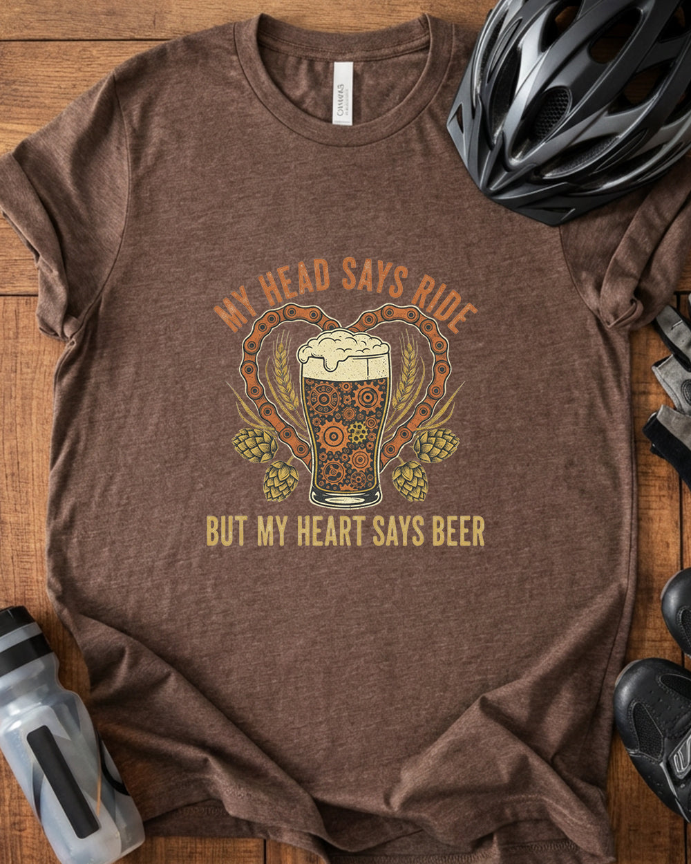 Heart Says Beer T-Shirt