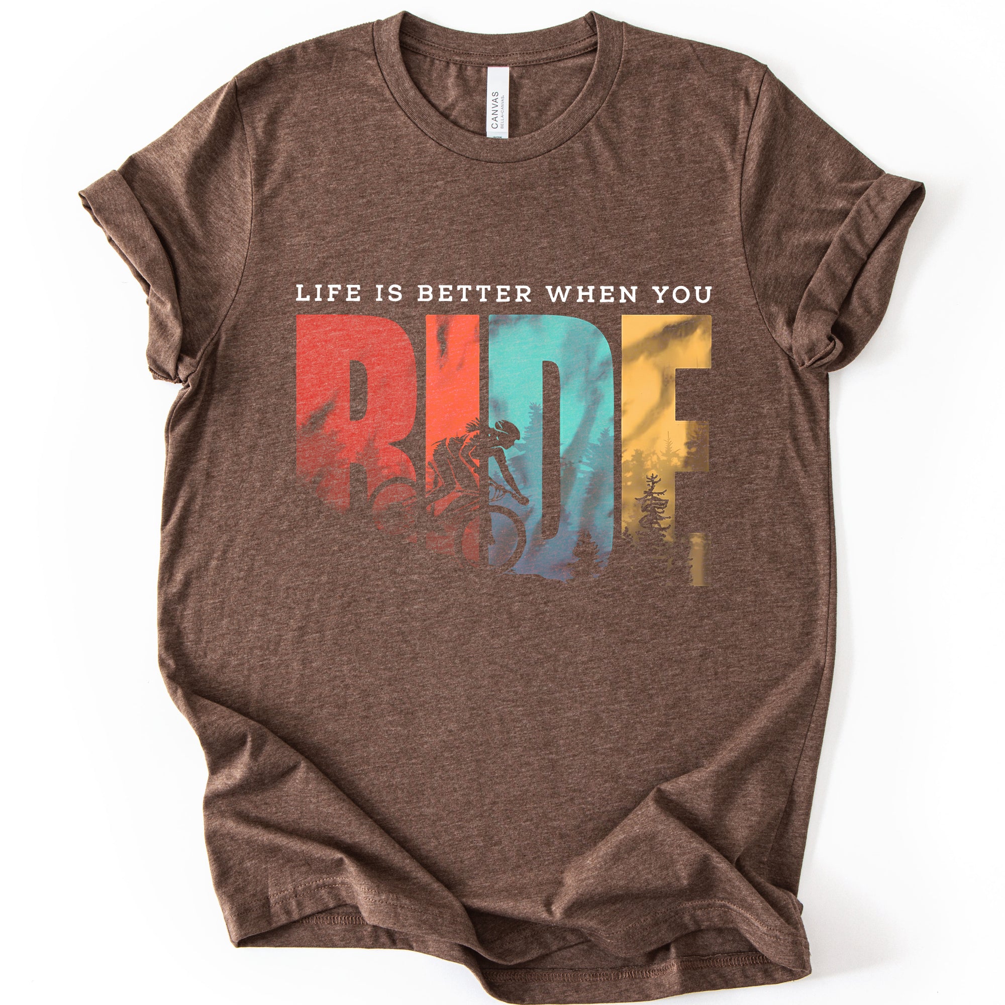 The "Life Is Better" Cyclist Tee