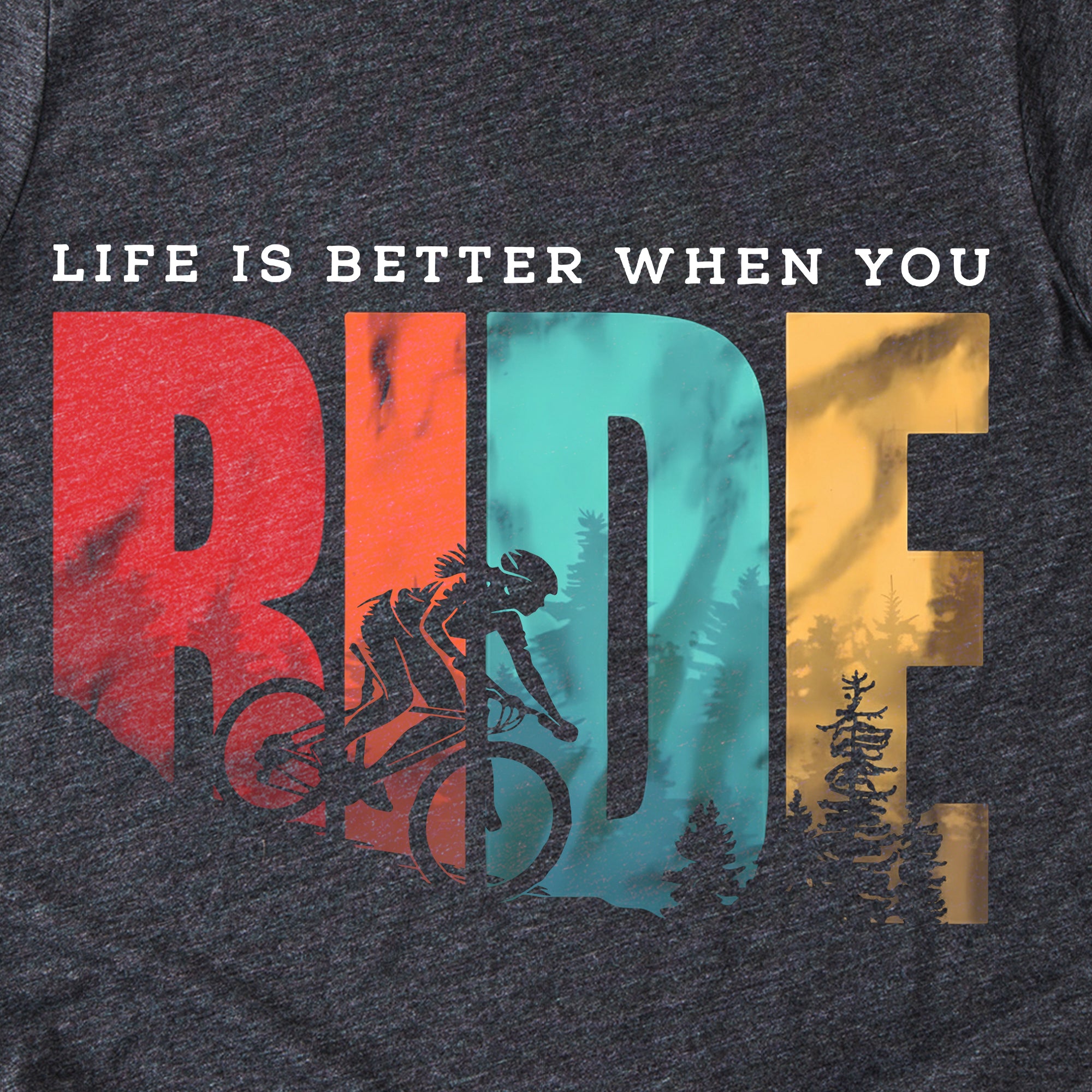The "Life Is Better" Cyclist Tee