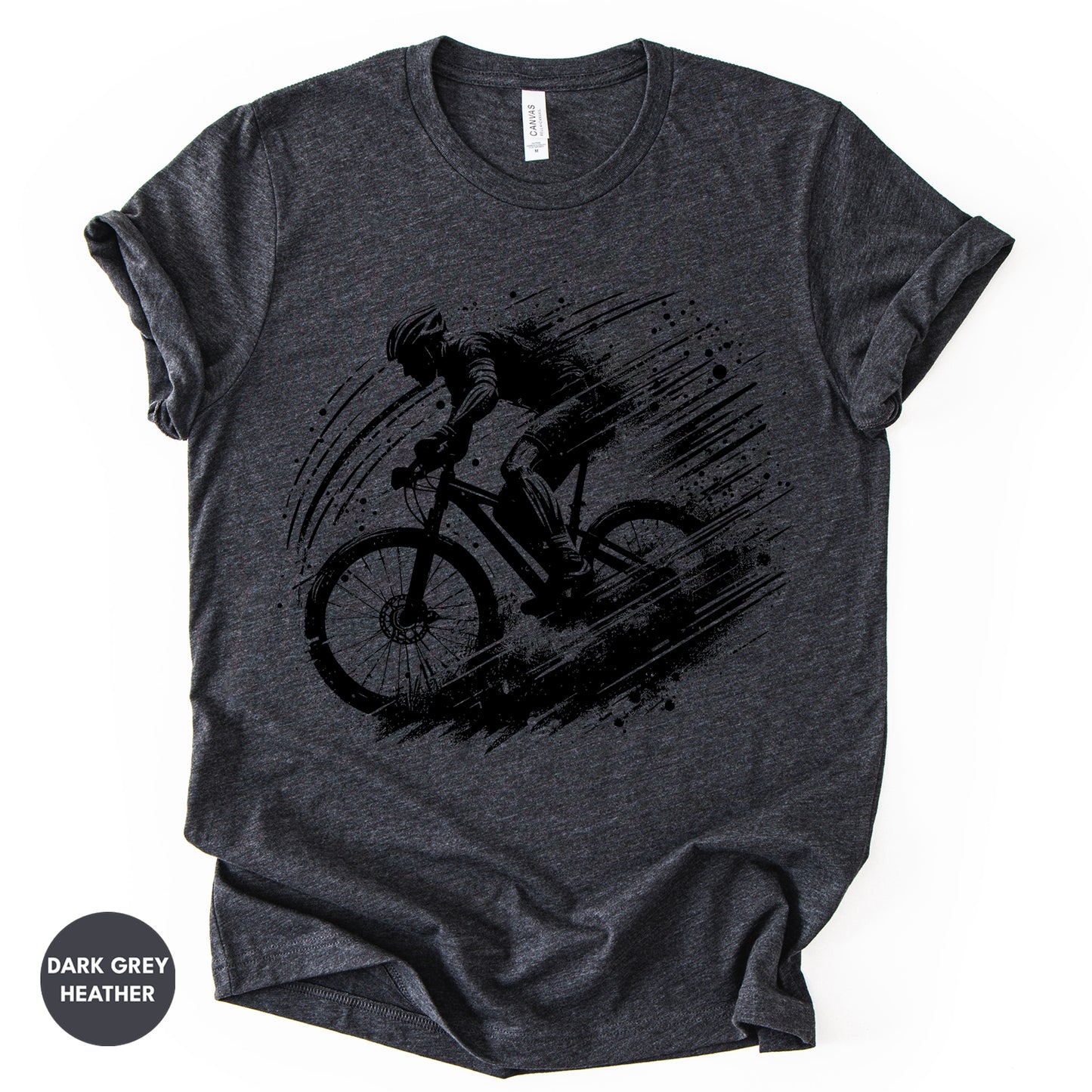 Cycling T-Shirt – Push Hard, Ride Free.