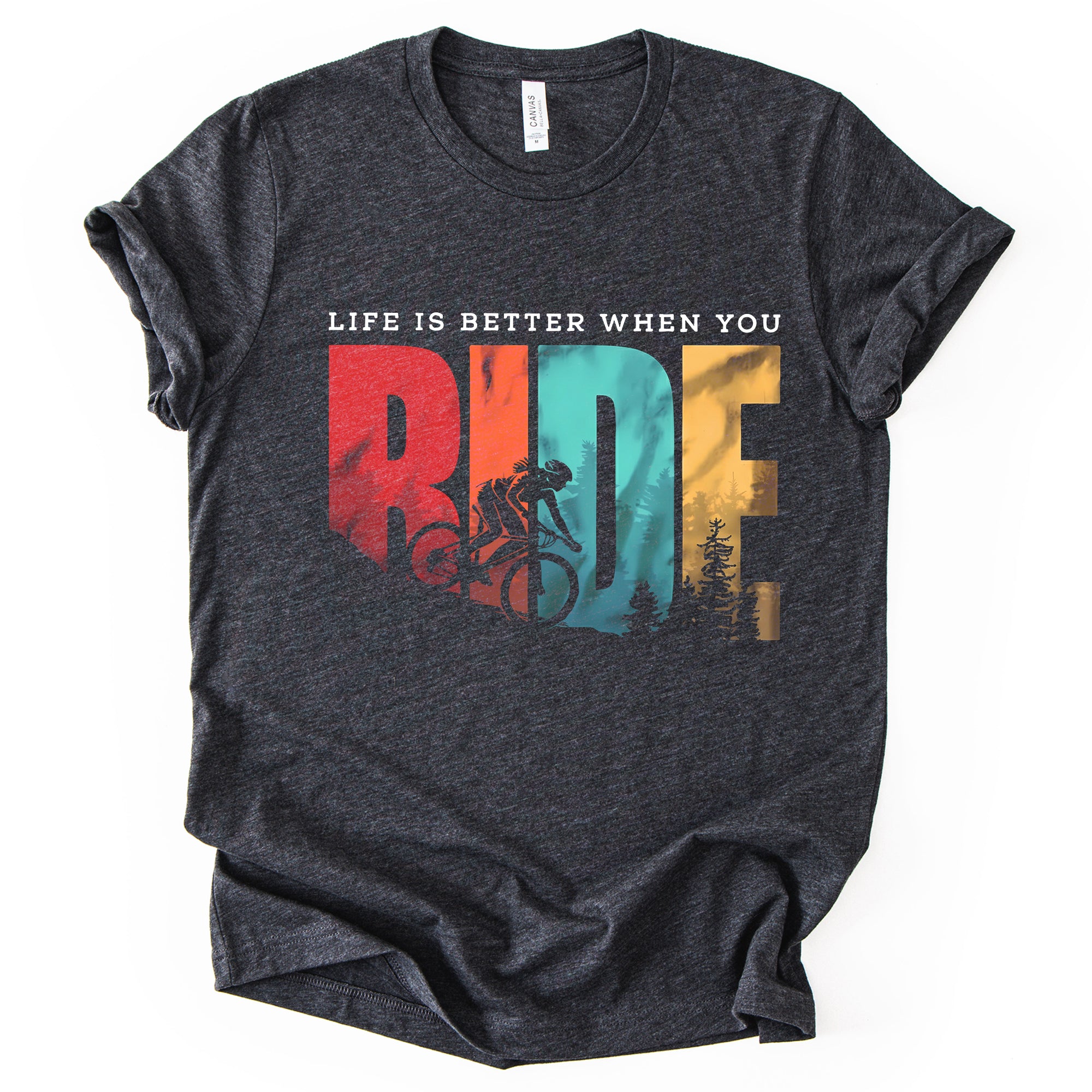 The "Life Is Better" Cyclist Tee
