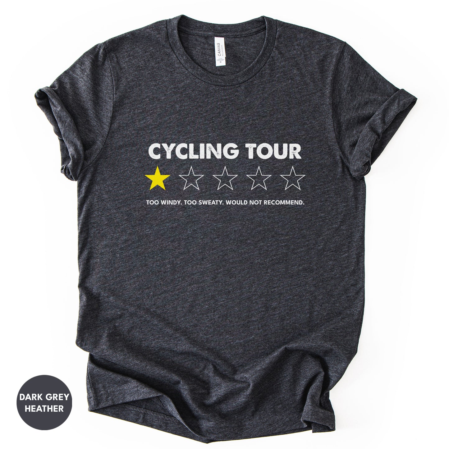 "Would Not Recommend" Tour Tee | Funny Sarcastic Cycling Shirt