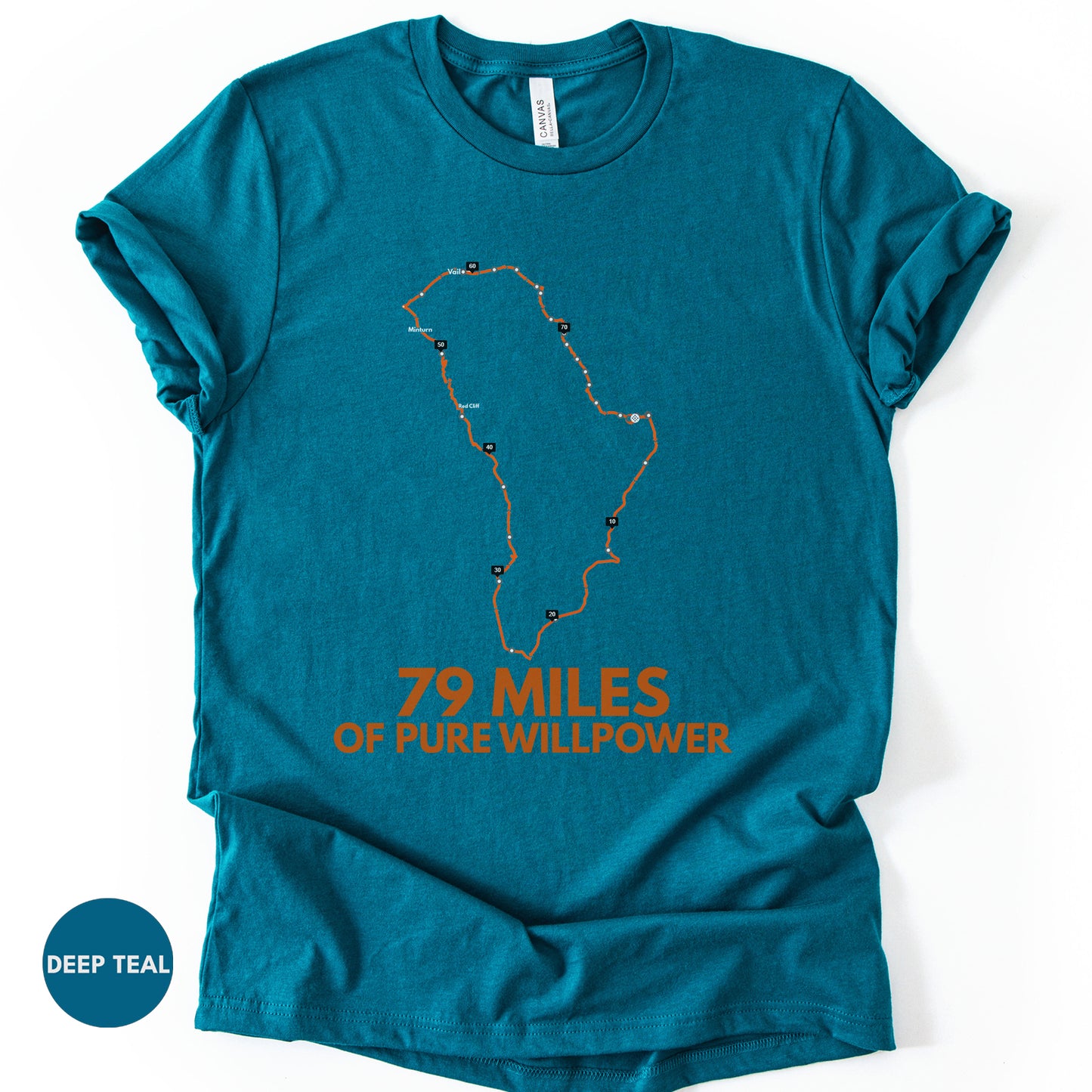 Colorado Copper Triangle Cycling T-Shirt – 79 Miles of Pure Willpower