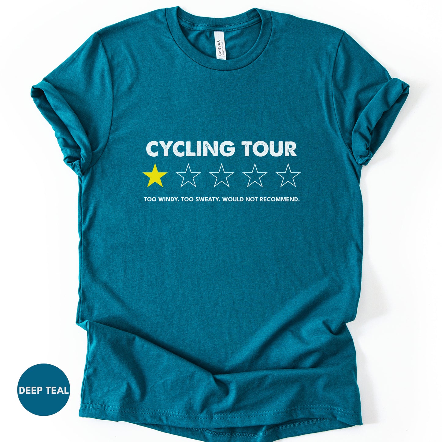 "Would Not Recommend" Tour Tee | Funny Sarcastic Cycling Shirt