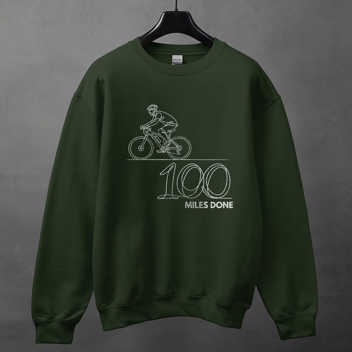 Sweatshirt - 100 Miles Done