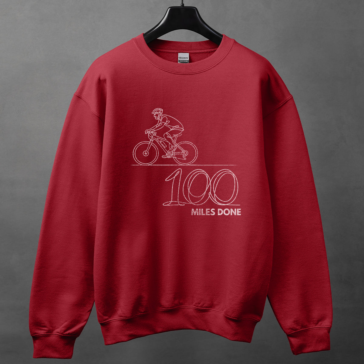 Sweatshirt - 100 Miles Done