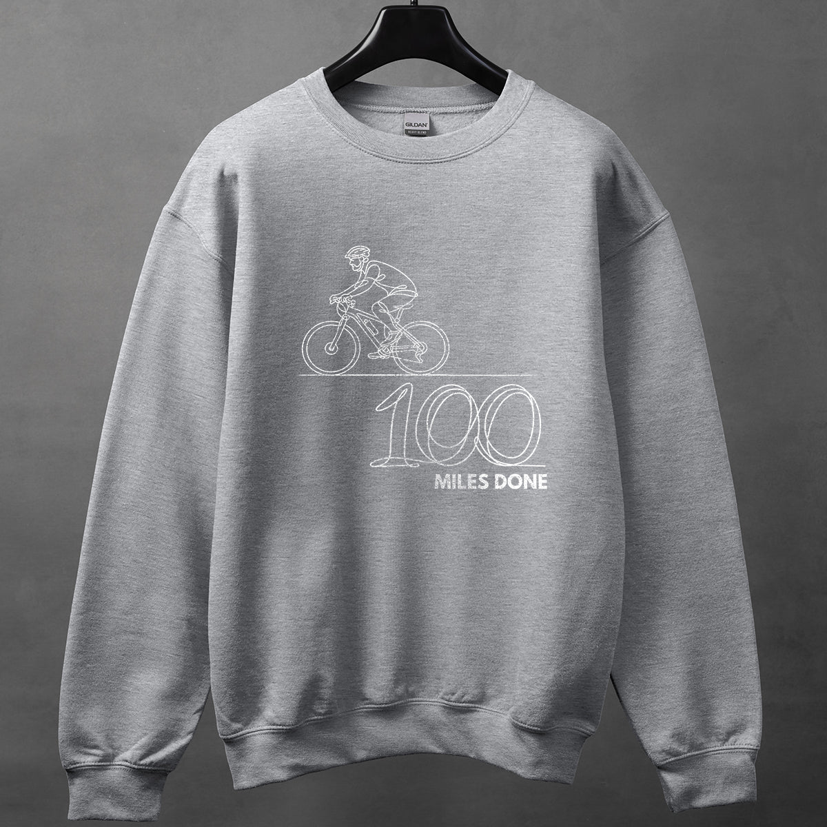 Sweatshirt - 100 Miles Done