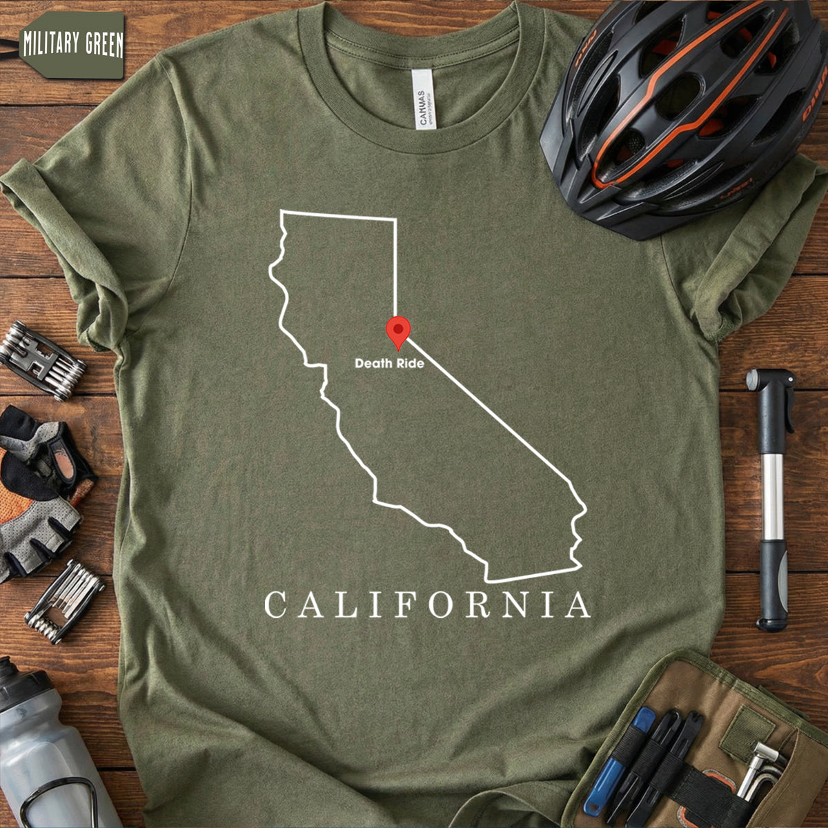 California Tee – Conquer the Death Ride.