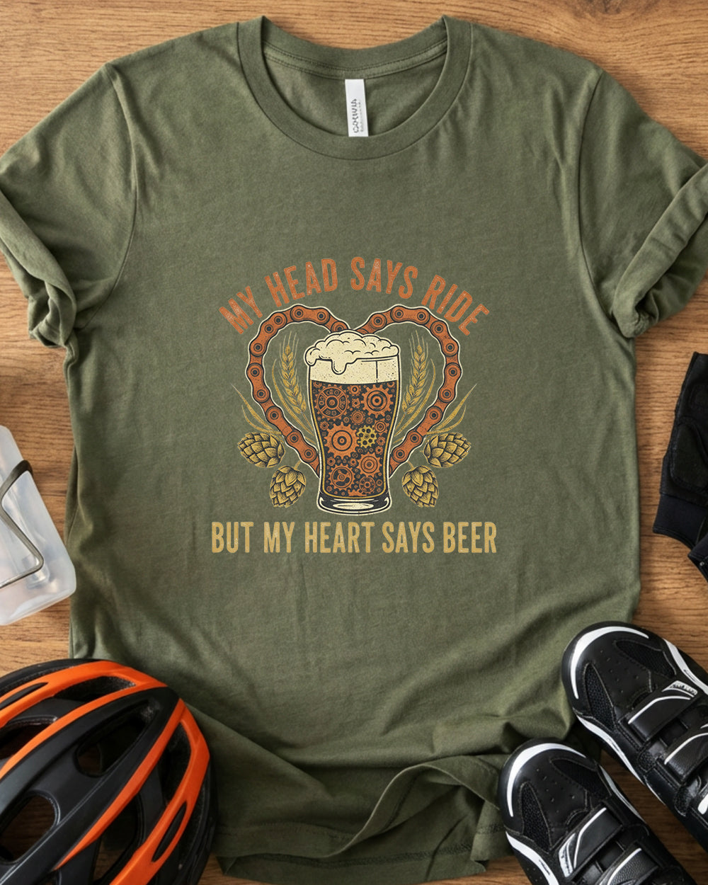Heart Says Beer T-Shirt