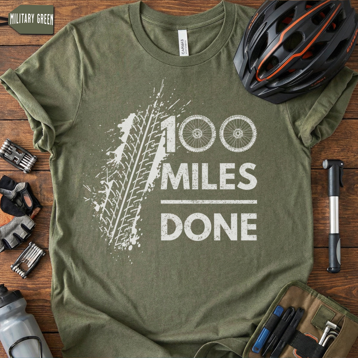 MTB Century Finisher Shirt | 100 Mile Mountain Bike Ride Tee