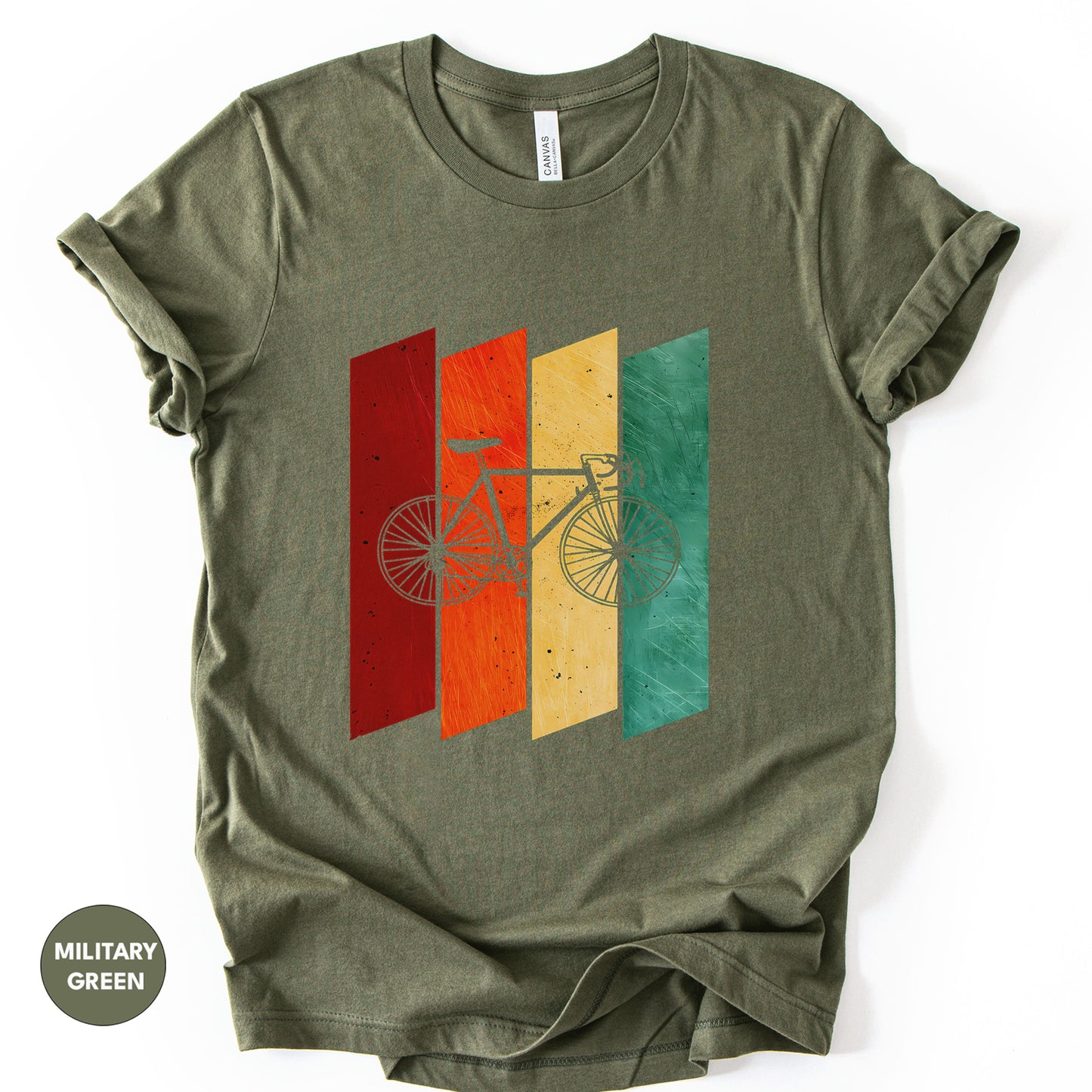 Retro Cycling T-Shirt – Every Ride Has Its Color