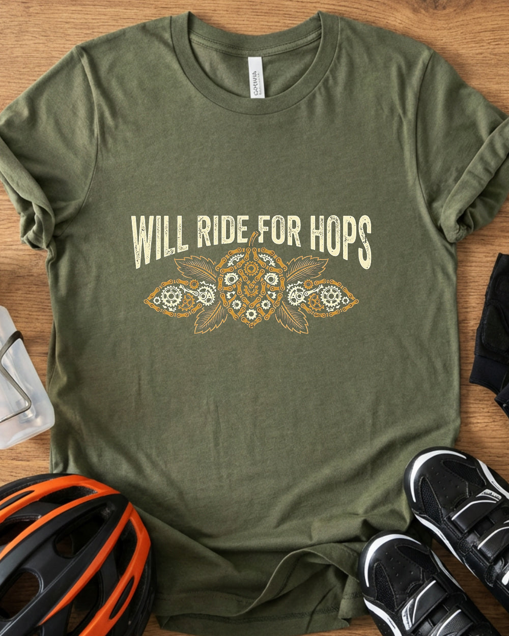Will Ride For Hops T-Shirt