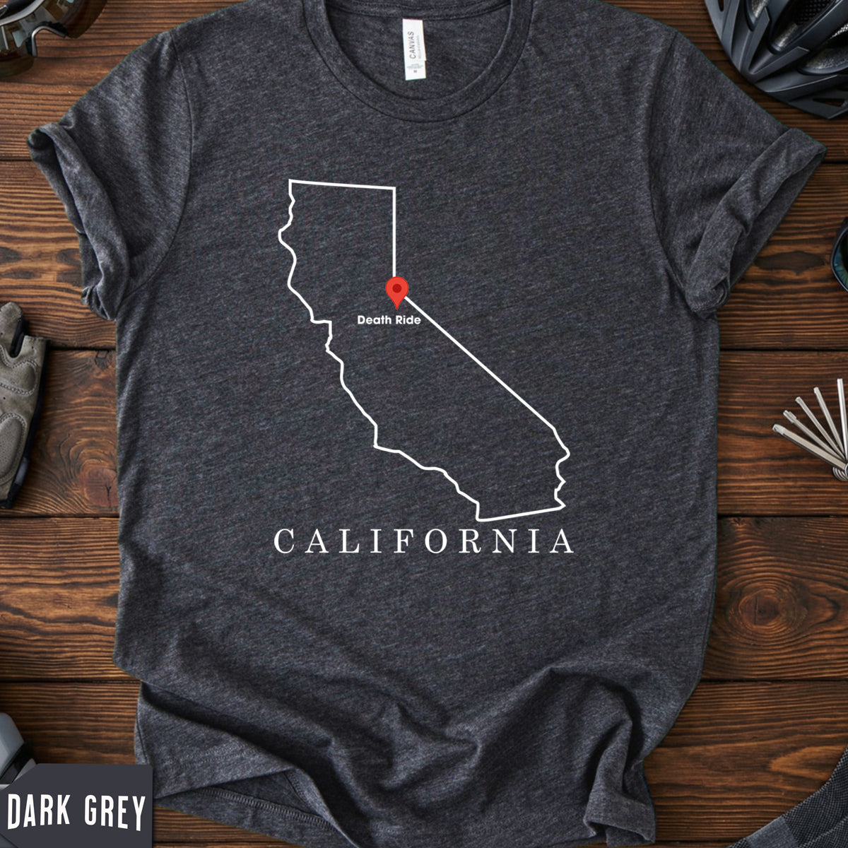 California Tee – Conquer the Death Ride.