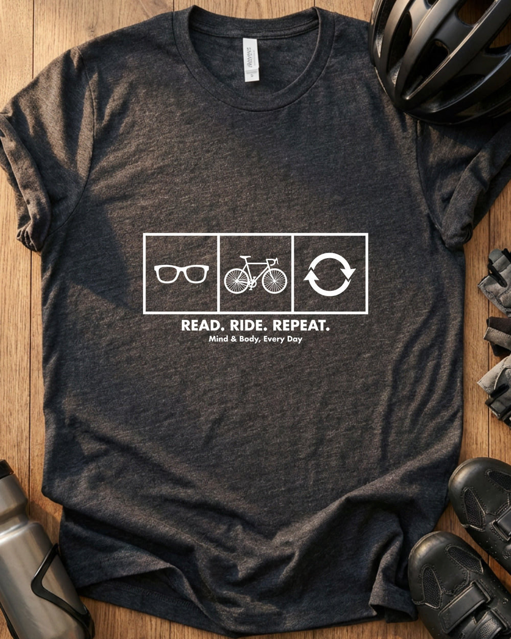 Read. Ride. Repeat.T-Shirt