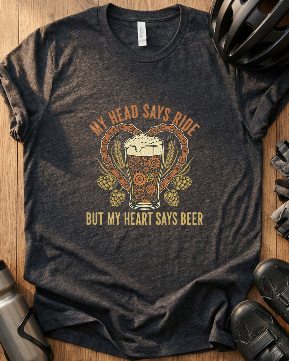Heart Says Beer T-Shirt