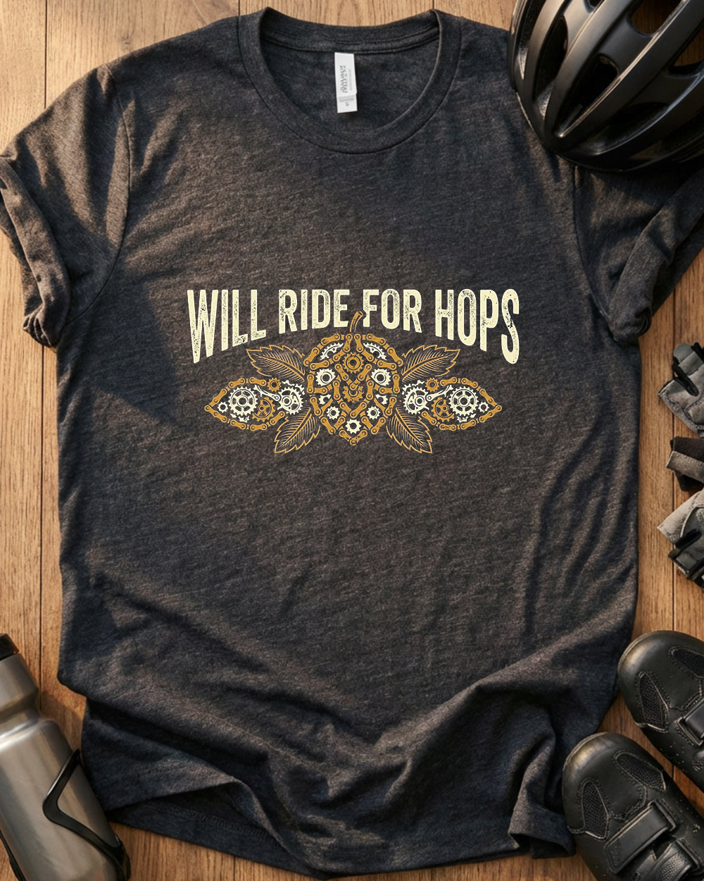 Will Ride For Hops T-Shirt
