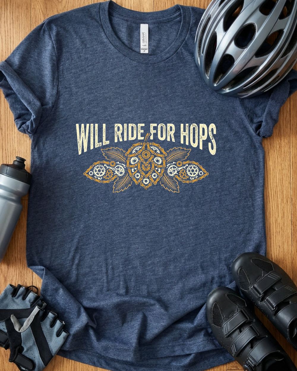 Will Ride For Hops T-Shirt