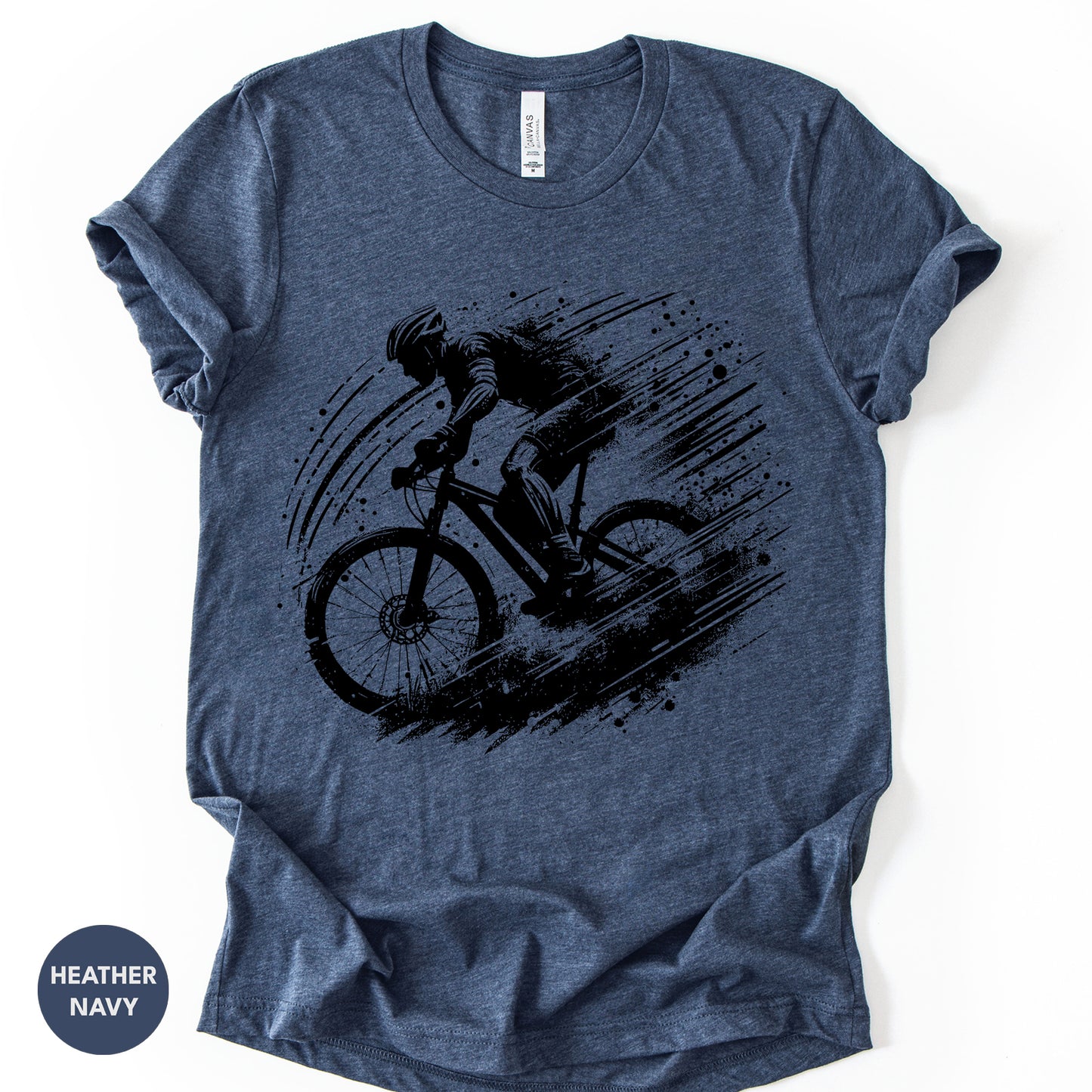 Cycling T-Shirt – Push Hard, Ride Free.