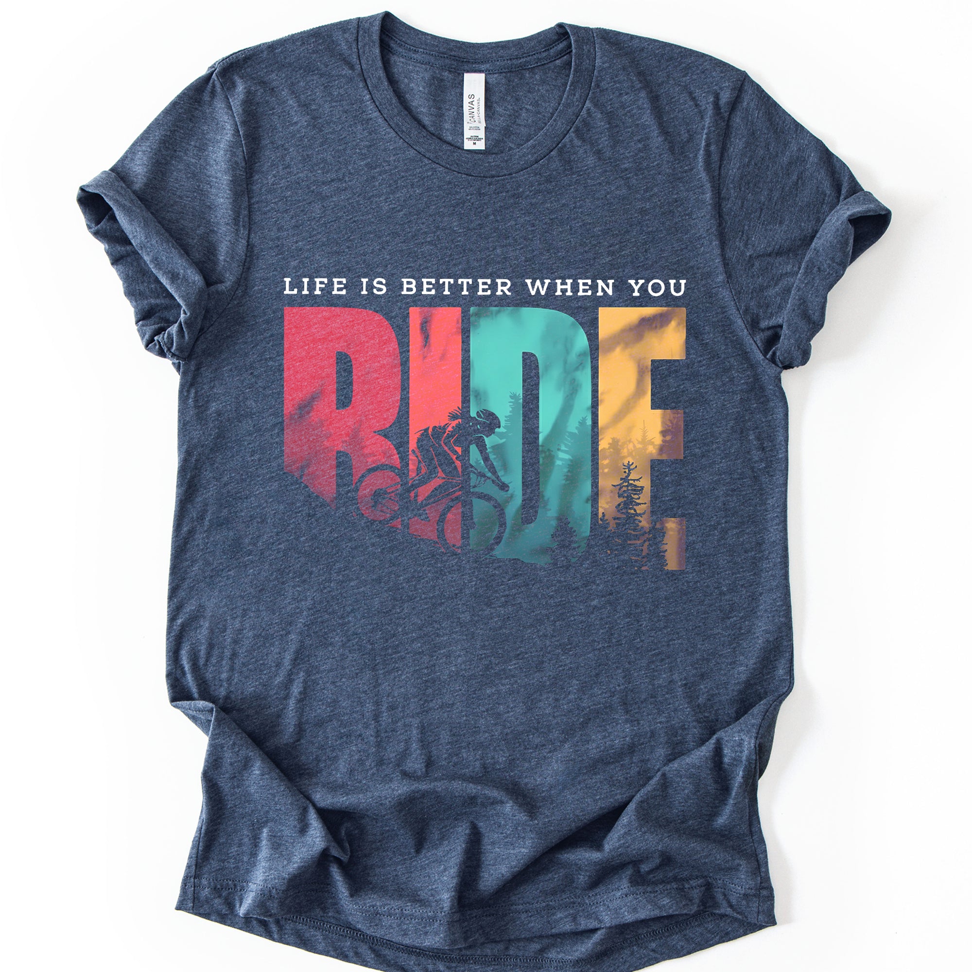 The "Life Is Better" Cyclist Tee